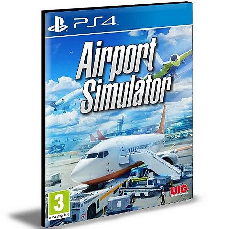 Airport Simulator 2019 Ps4 e Ps5 Mídia Digital