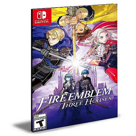 Fire Emblem Three Houses  Nintendo Switch Mídia Digital