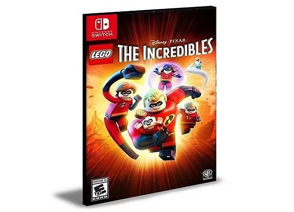 LEGO Os Incríveis Português NINTENDO SWITCH Mídia Digital