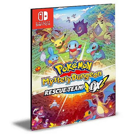 Pokémon Mystery Dungeon Rescue Team Dx Nintendo Switch Mídia Digital