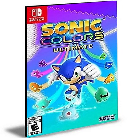Sonic Colors Ultimate NINTENDO SWITCH Mídia Digital