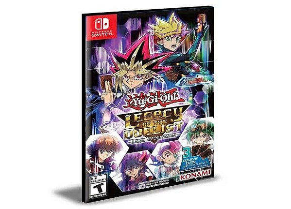 Yu-Gi-Oh! Legacy of the Duelist: Link Evolution Nintendo Switch MÍDIA DIGITAL