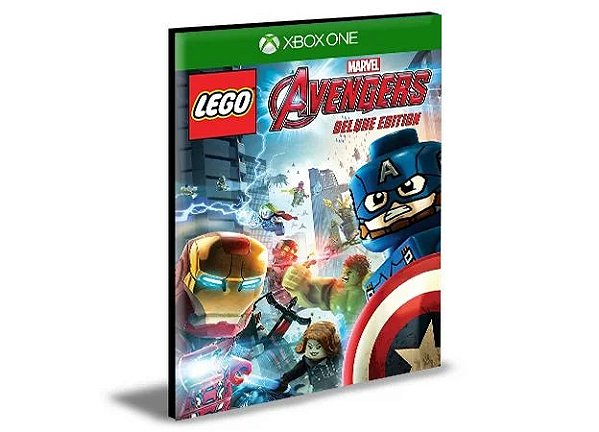 Lego Marvel's Avengers Deluxe Português Xbox One e Xbox Series X|S MÍDIA DIGITAL