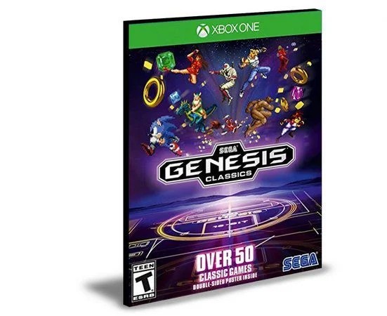 SEGA Genesis Classics Xbox One e Xbox Series X|S MÍDIA DIGITAL