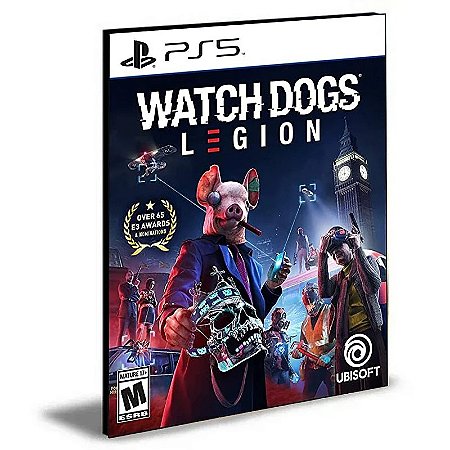 Watch Dogs Legion Ps5 Mídia Digital