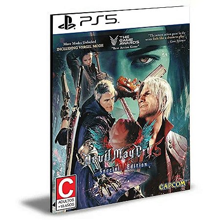 Devil May Cry 5 Special Edition Ps5 Mídia Digital