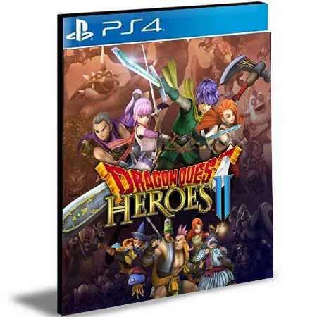 DRAGON QUEST HEROES II Edição do Explorador Ps4 e Ps5 Mídia Digital