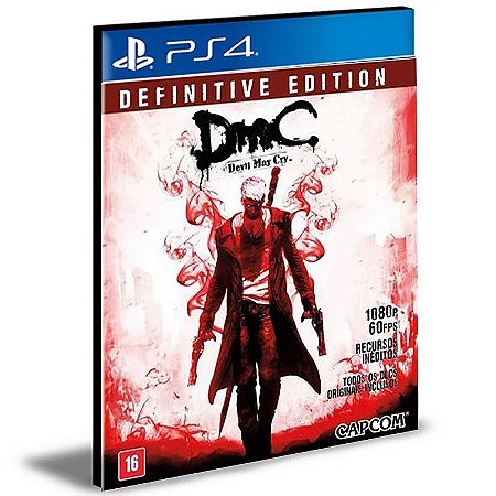 DmC Devil May Cry Definitive Edition Ps4 e Ps5 Mídia Digital