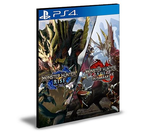 Monster Hunter Rise + Sunbreak Ps4 Mídia Digital