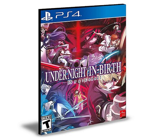 UNDER NIGHT IN-BIRTH II Sys:Celes Ps4 Mídia Digital
