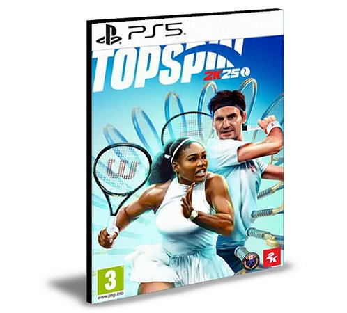 TopSpin 2K25 Ps5 Mídia Digital