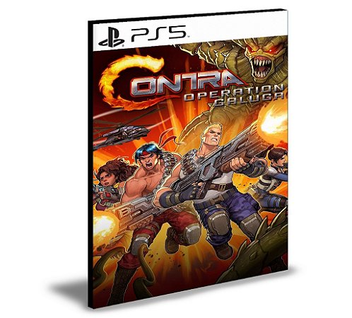 CONTRA OPERATION GALUGA Ps5 Mídia Digital