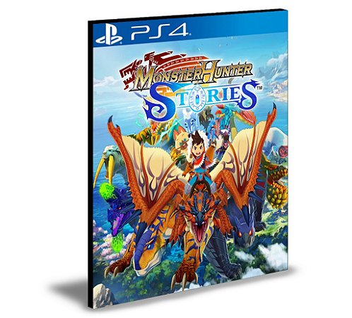 Monster Hunter Stories Ps4 e Ps5 Mídia Digital