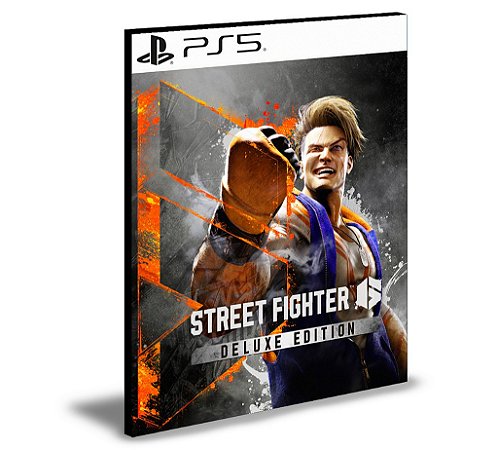 Street Fighter 6 Deluxe Edition Ps5 Mídia Digital