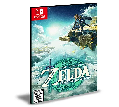 The Legend of Zelda Tears of the Kingdom Nintendo Switch Mídia Digital