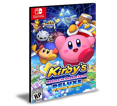 Kirby’s Return to Dream Land Deluxe Nintendo Switch Mídia Digital