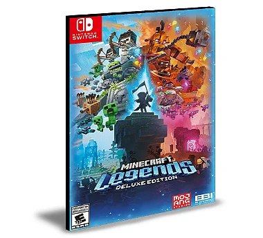 Minecraft Legends Nintendo Switch Mídia Digital