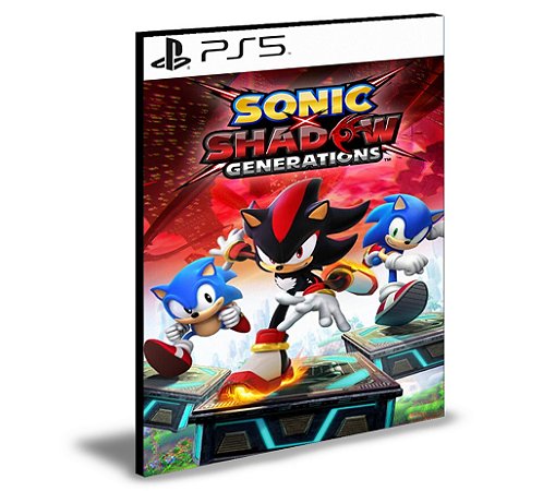 SONIC X SHADOW GENERATIONS Ps5 Mídia Digital