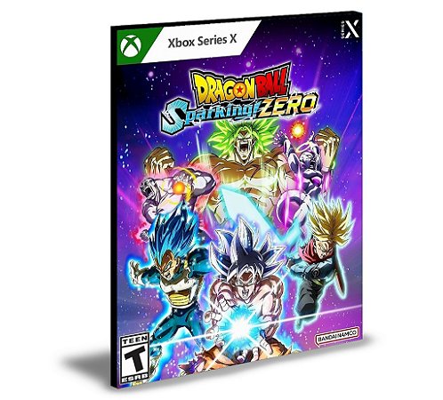 DRAGON BALL Sparking! ZERO XBOX SERIES X|S Mídia Digital