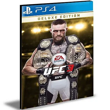 EA SPORTS UFC 3 Deluxe Edition PORTUGUÊS PS4 e PS5 PSN MÍDIA DIGITAL