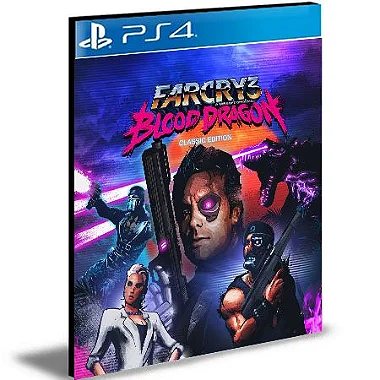 Far Cry 3 Blood Dragon Classic Edition Ps4 e Ps5 Psn Mídia Digital