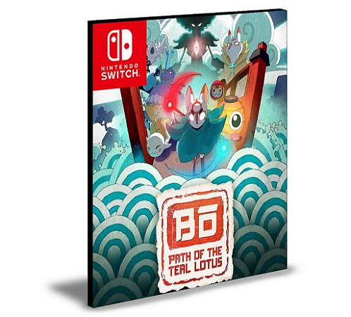 Bō Path of the Teal Lotus Nintendo Switch Mídia Digital