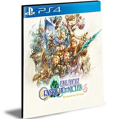FINAL FANTASY CRYSTAL CHRONICLES Remastered Edition Ps4 e Ps5 Mídia Digital