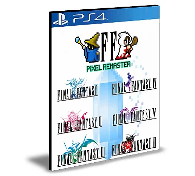 FINAL FANTASY I–VI Bundle Ps4 Psn Mídia Digital