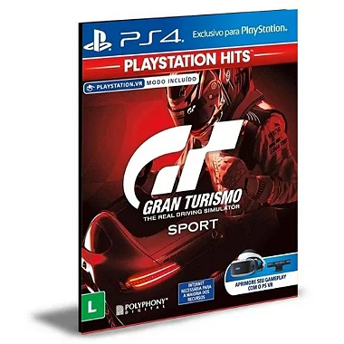 Gran Turismo Sport Português PS4 e PS5 PSN MÍDIA DIGITAL