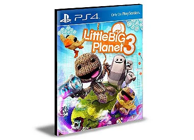 Little big Planet 3 Inglês Ps4 e Ps5 Mídia Digital