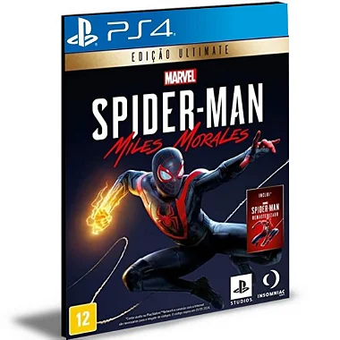 Marvel's Spider-Man: Miles Morales Ultimate Edition Ps4 Mídia Digital