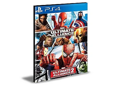 Marvel ultimate alliance 1 e 2 PS4 e PS5 MÍDIA DIGITAL