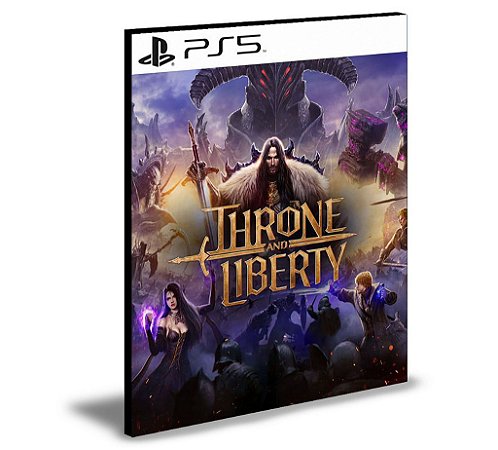 THRONE AND LIBERTY Ps5 Mídia Digital