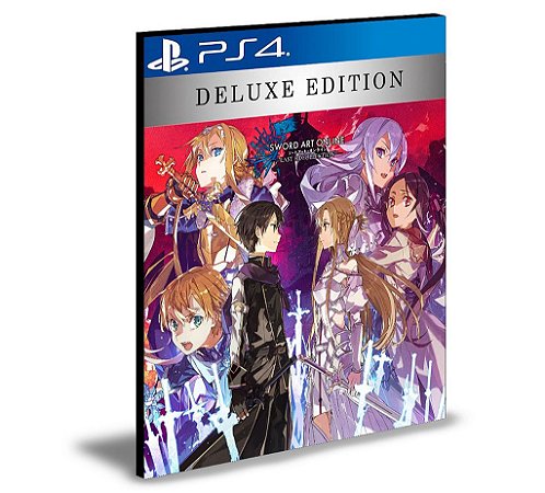 SWORD ART ONLINE Last Recollection - Edição Deluxe  Ps4 Mídia Digital
