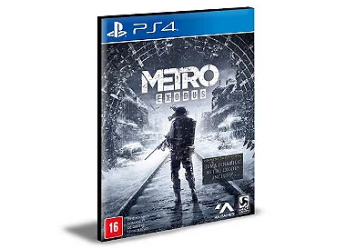 Metro Exodus PS4 e PS5 MÍDIA DIGITAL