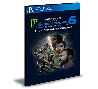 Monster Energy Supercross - The Official Videogame 6 PS4 Mídia Digital