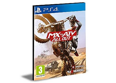 MX vs ATV All Out Ps4 e Ps5 Mídia Digital