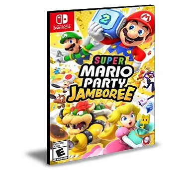 Super Mario Party Jamboree Nintendo Switch Mídia Digital