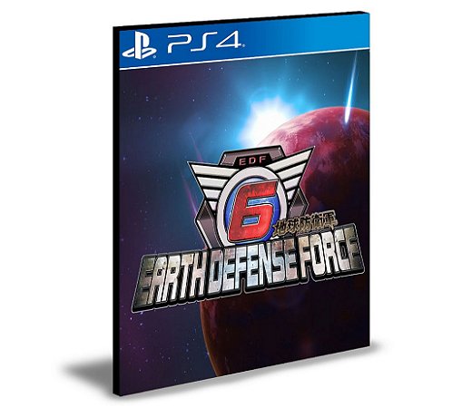 EARTH DEFENSE FORCE 6 Ps4 Mídia Digital