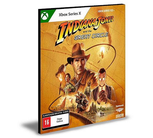 Indiana Jones e o Grande Círculo Xbox Series X|S Mídia Digital