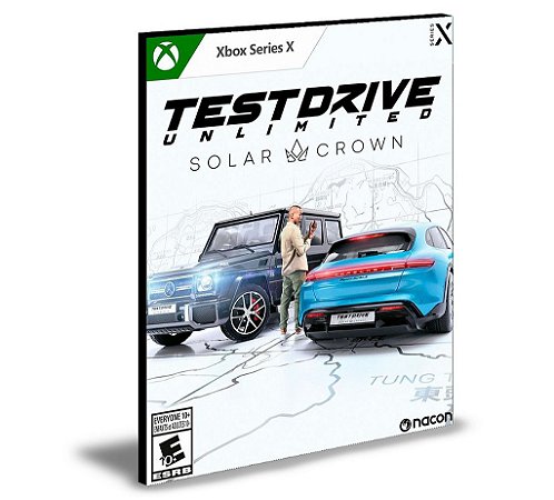 Test Drive Unlimited Solar Crown XBOX SERIES X|S Mídia Digital