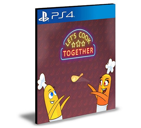 Let's Cook Together Ps4 Mídia Digital