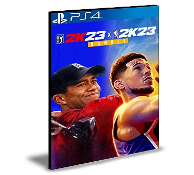 Pacote PGA TOUR 2K23 x NBA 2K23 Ps4 Mídia Digital