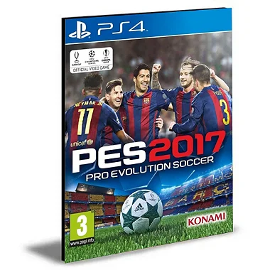 PES 2017 PS4 MÍDIA DIGITAL