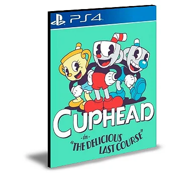 DLC Cuphead - The Delicious Last Course PS4 e Ps5  Mídia Digital