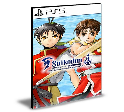 Suikoden I&II HD Remaster Gate Rune and Dunan Unification Wars Ps5 Mídia Digital
