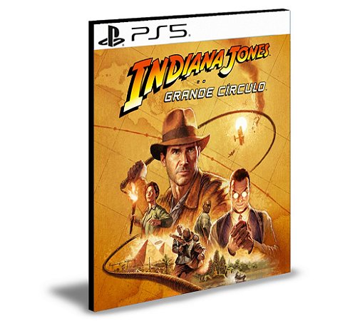 Indiana Jones e o Grande Círculo Ps5 Mídia Digital