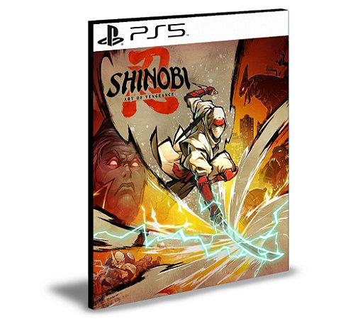 SHINOBI Art of Vengeance Ps5 Mídia Digital