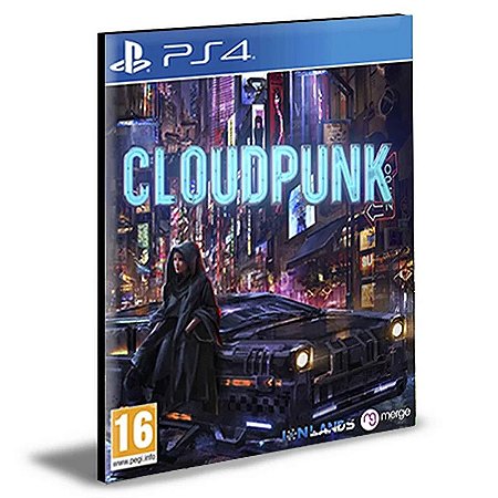 Cloudpunk Ps4 e Ps5 Mídia Digital