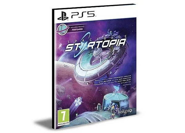 Spacebase Startopia Ps5 Mídia Digital